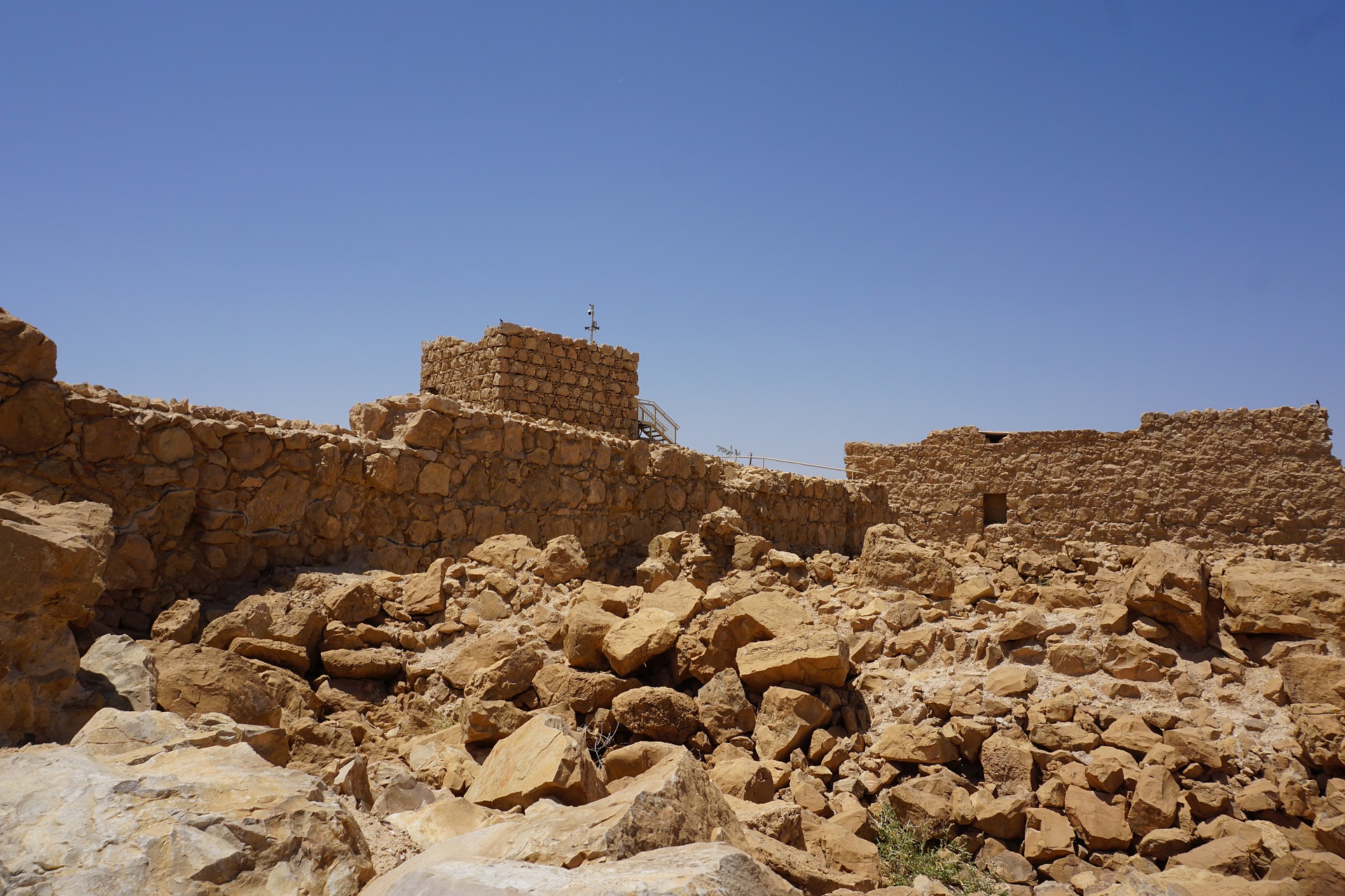 Bergfestung Masada in Israel